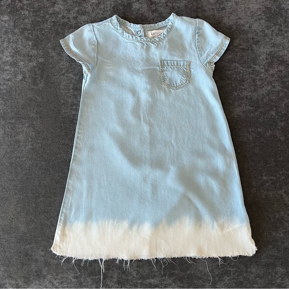 Artisan Girl’s Ombre Chambray Dress Size 3T